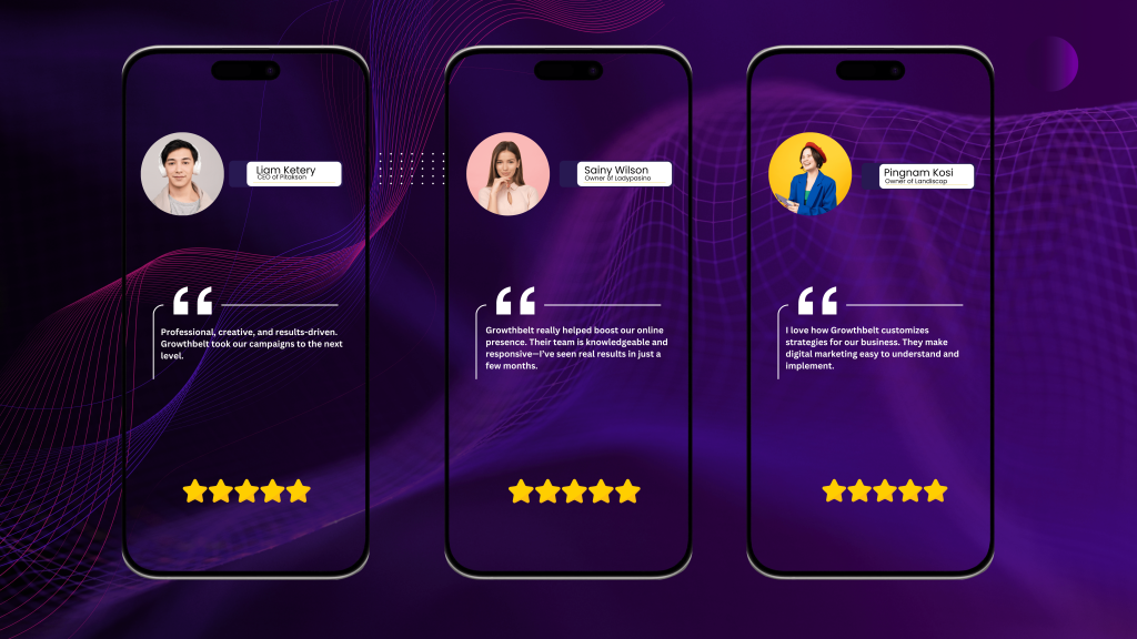 People reviews for Growthbelt
